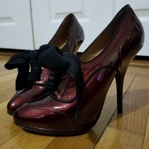 Lanvin Pearlized Oxford Bootie